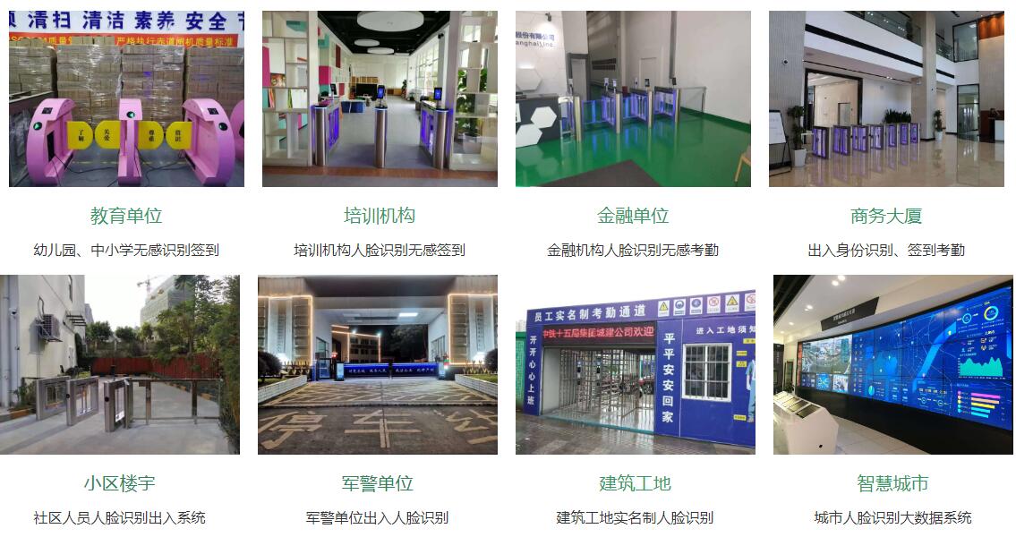 人臉識別行業(yè)應用