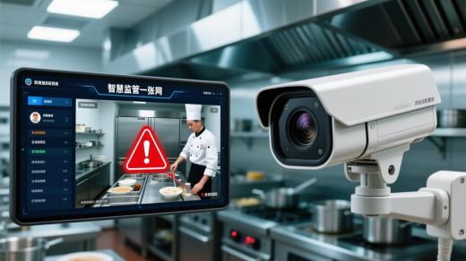 互聯網+明廚亮灶+AI智慧監管系統應用